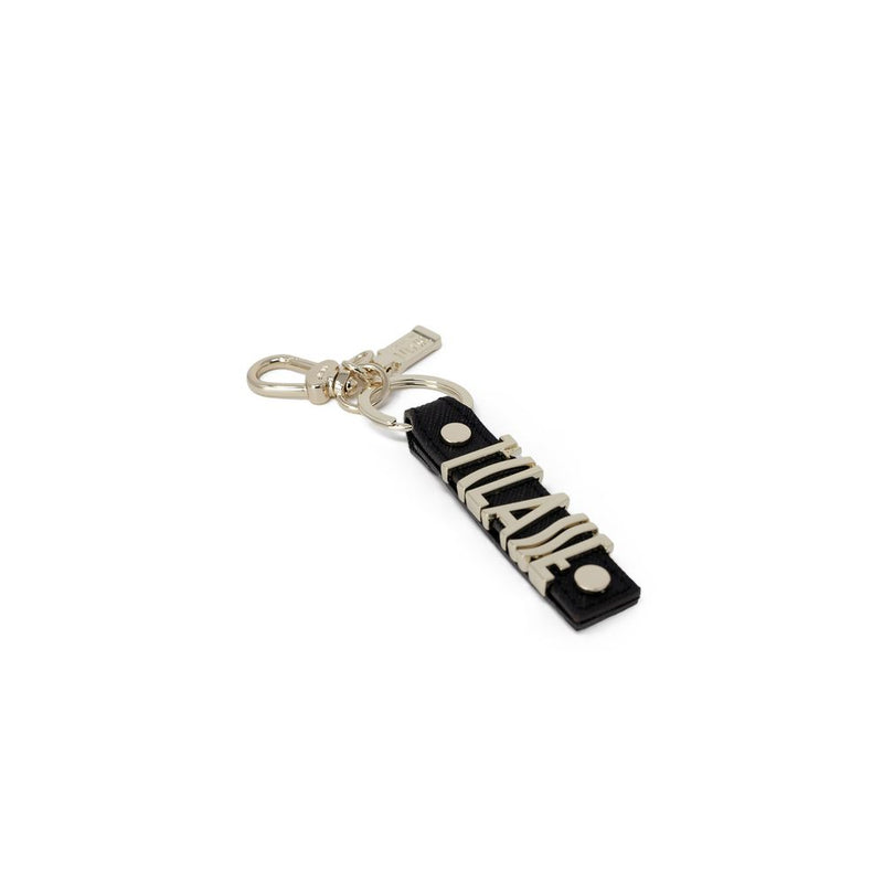 Alviero Martini Prima Classe Black Leather Women's Keychain