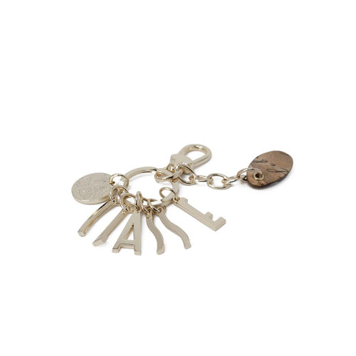 Alviero Martini Prima Classe Gold Zinc Women's Keychain