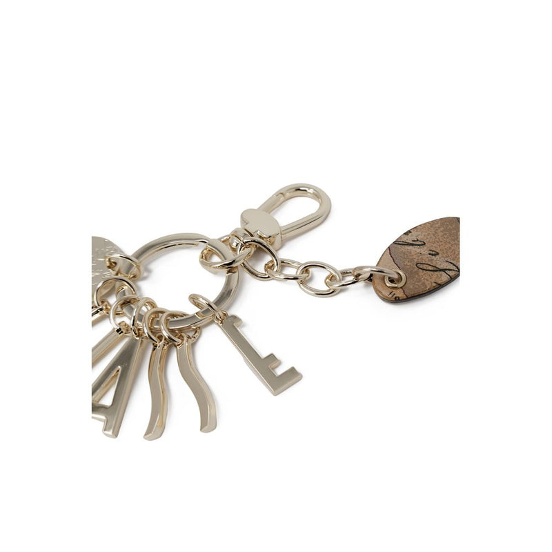 Alviero Martini Prima Classe Gold Zinc Women's Keychain