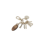 Alviero Martini Prima Classe Gold Zinc Women's Keychain