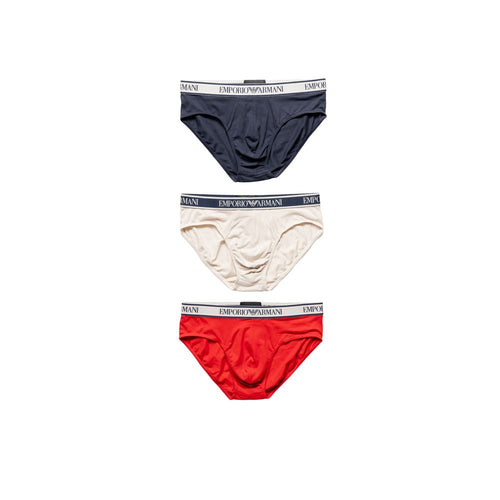 Emporio Armani Underwear Red Cotton Men's Underwear