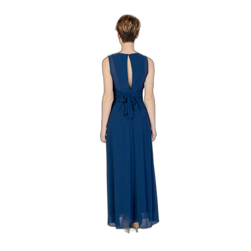 Rinascimento Blue Polyester Women's Dress