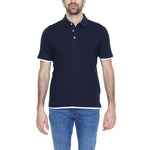 Hamaki-Ho Blue Cotton Polo Men's Shirt