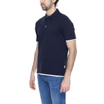 Hamaki-Ho Blue Cotton Polo Men's Shirt