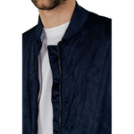 Hamaki-Ho Blue Polyester Men's Jacket