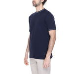 Hamaki-Ho Blue Cotton Men's T-Shirt