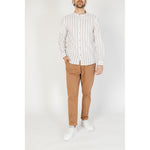 Hamaki-Ho Beige Linen Men's Shirt