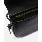 PINKO Black Leather Women Crossbody Women's Bag