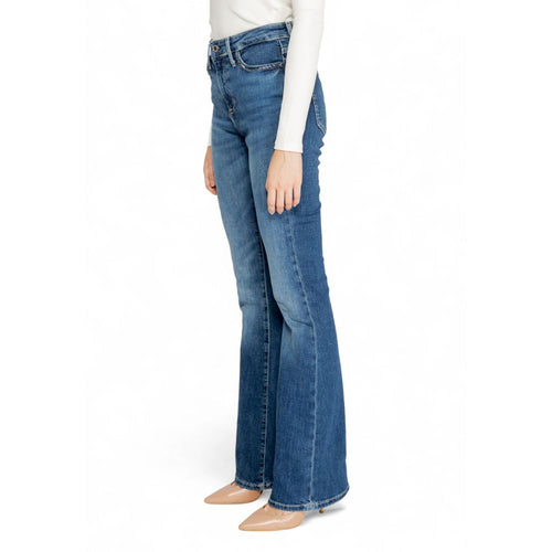 Guess Blue Cotton Jeans & Women's Pant