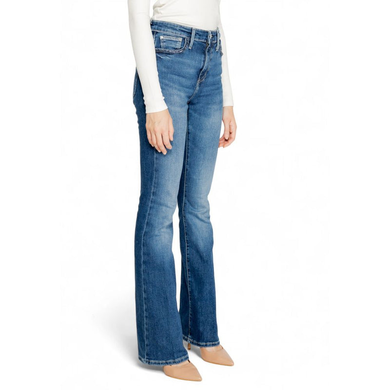 Guess Blue Cotton Jeans & Women's Pant