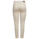 Only Beige Cotton Jeans & Women's Pant