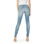 Guess Blue Cotton Jeans & Women's Pant