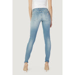 Guess Blue Cotton Jeans & Women's Pant