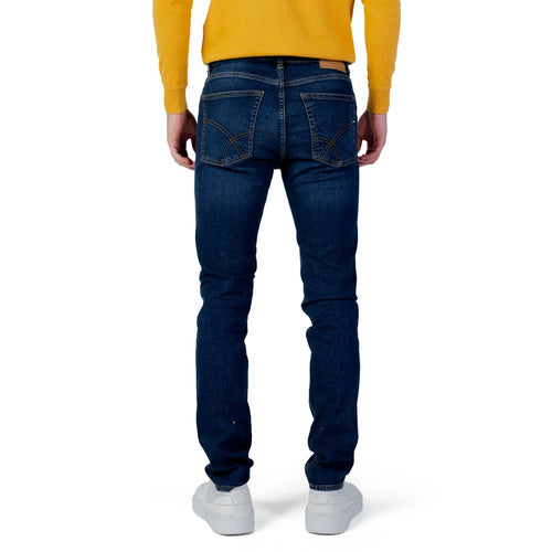 Gas Blue Cotton Jeans & Men's Pant