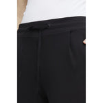 ICHI Black Polyester Jeans & Women's Pant