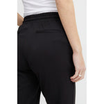 ICHI Black Polyester Jeans & Women's Pant