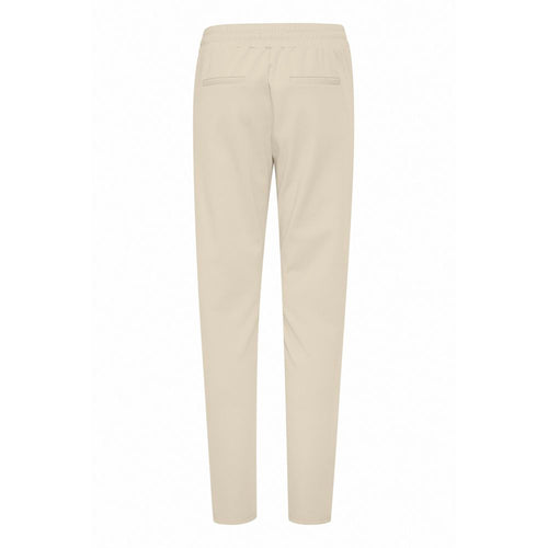 ICHI Beige Polyester Jeans & Women's Pant