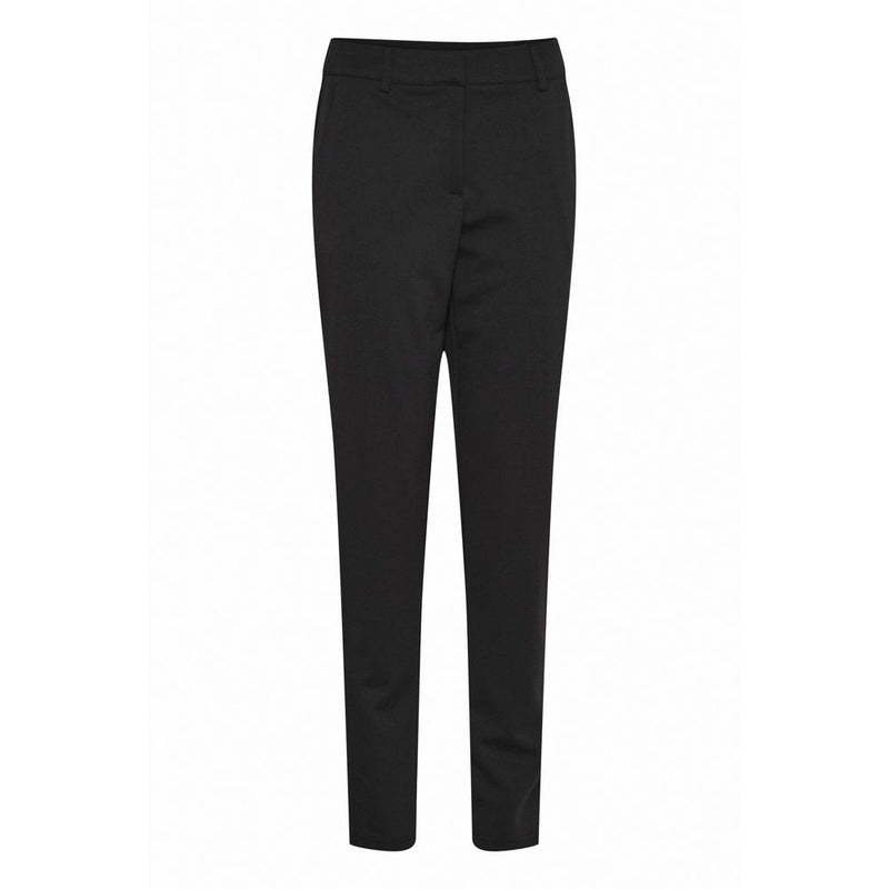 ICHI Black Recycled Polyester Jeans & Women's Pant