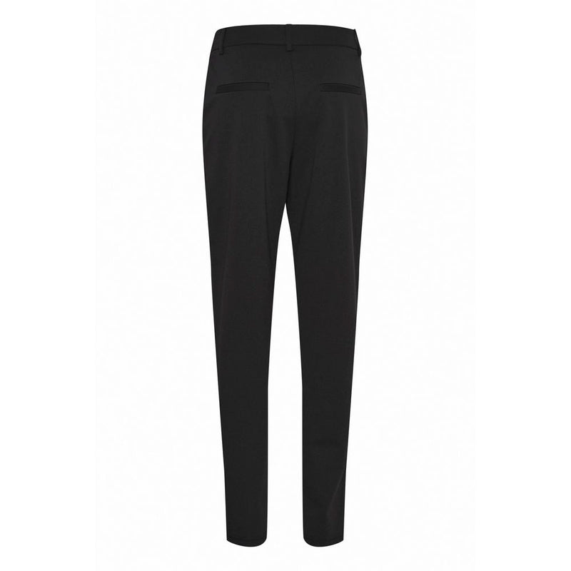 ICHI Black Recycled Polyester Jeans & Women's Pant