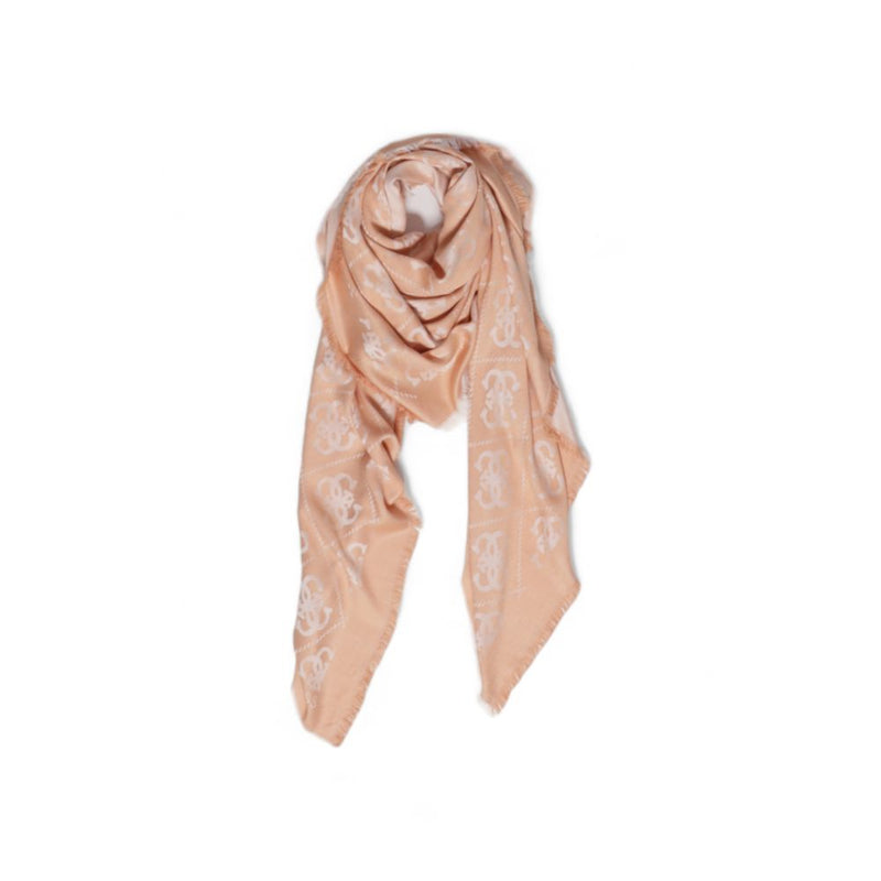 Guess Orange Viscose Women's Scarf