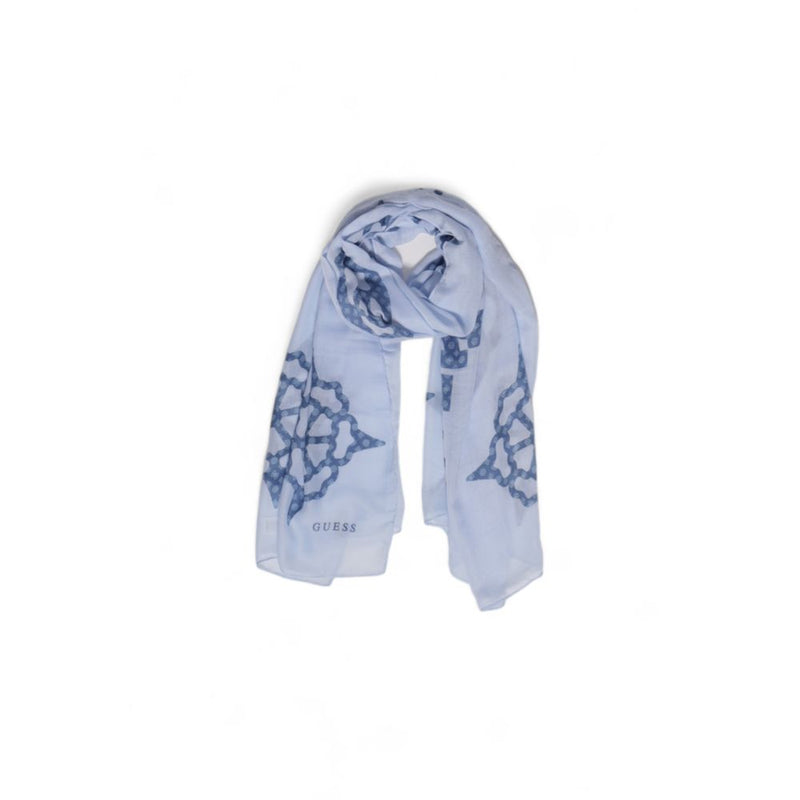 Guess Blue Polyester Women's Scarf