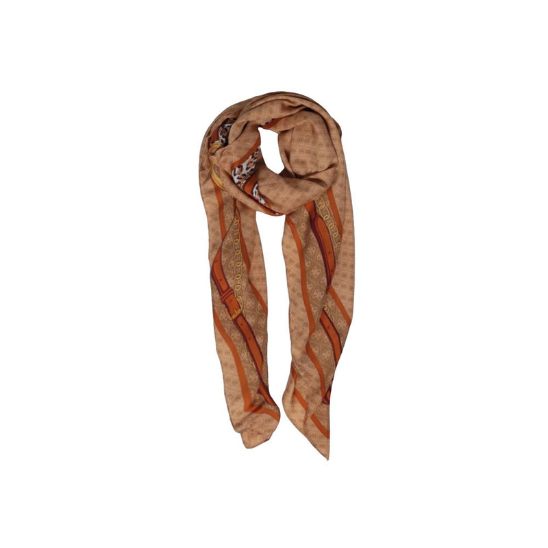 Guess Beige Viscose Women's Scarf