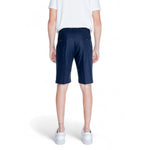 Antony Morato Blue Linen Men's Short