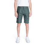 Antony Morato Green Linen Men's Short