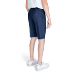 Antony Morato Blue Linen Men's Short