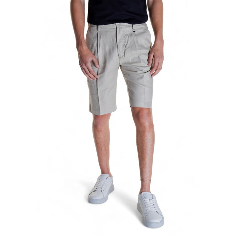 Antony Morato Beige Linen Men's Short