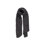 Pieces Black Recycled Polyester Women's Scarf