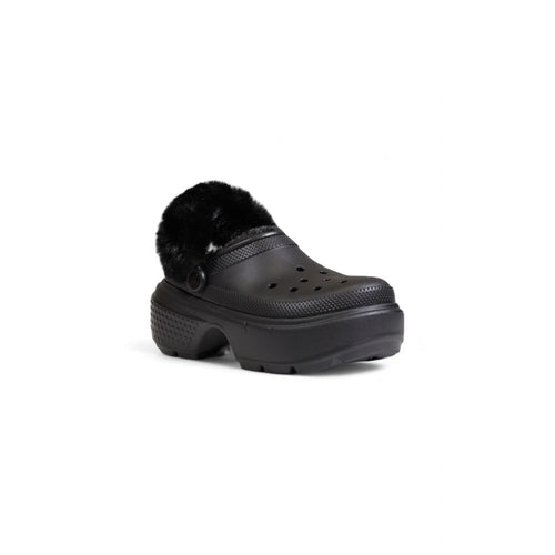 Crocs Black Synthetic Women's Sandal