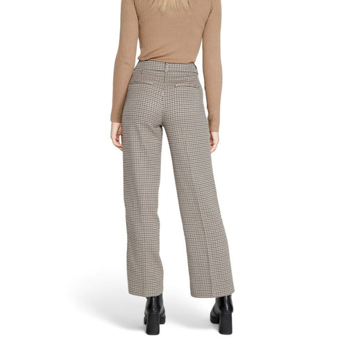 Only Beige Polyester Jeans & Women's Pant