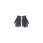 Pieces Gray Recycled Polyester Women's Glove