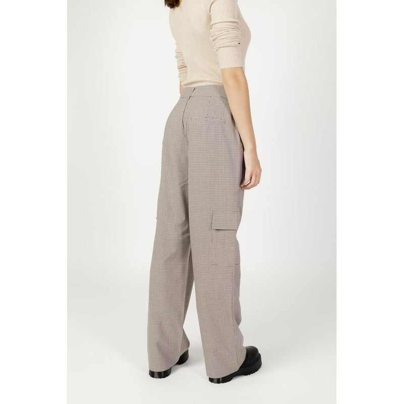 Only Beige Polyester Jeans & Women's Pant