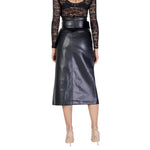 Morgan De Toi Black Polyester Women's Skirt