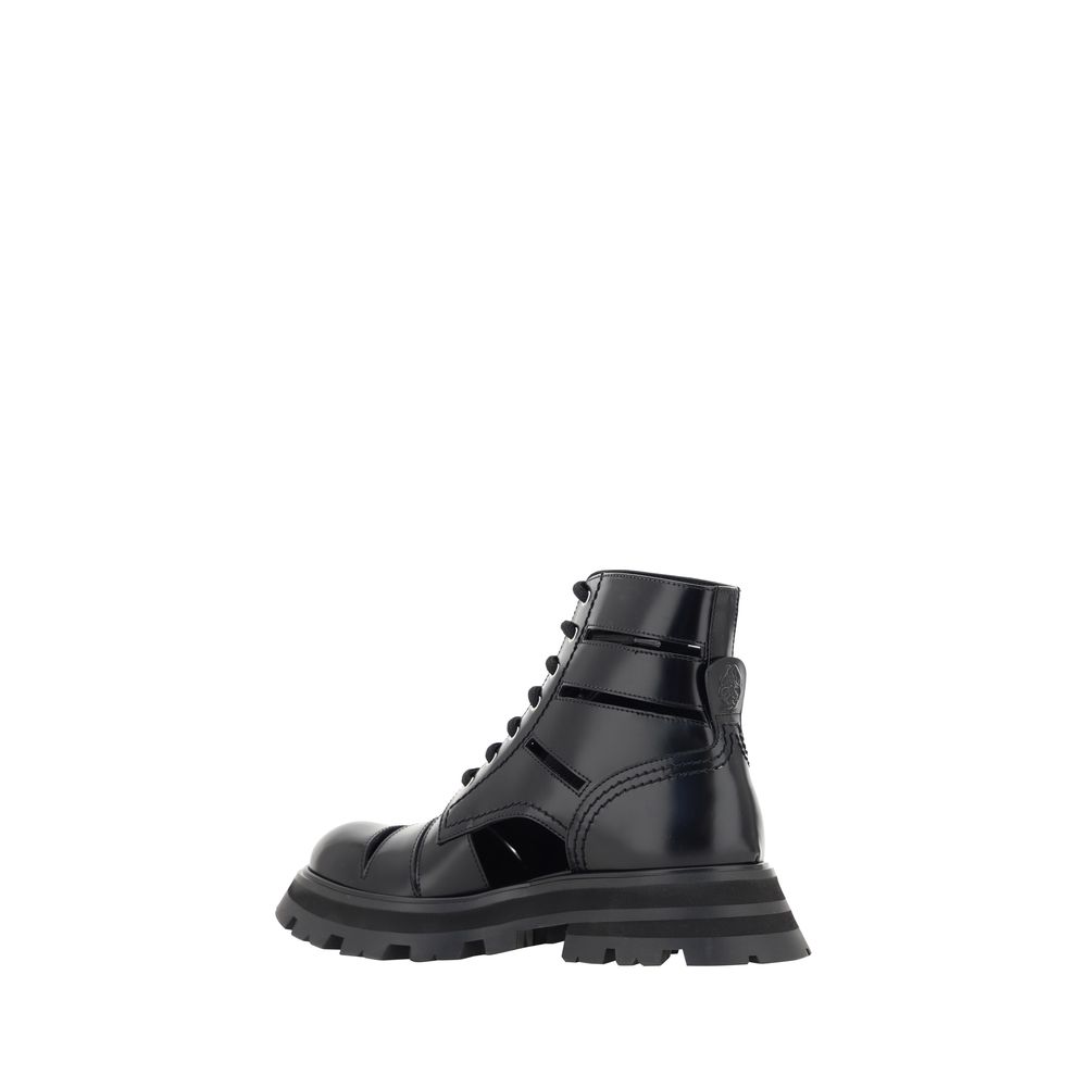 Alexander McQueen Wander Combat Women's Boots