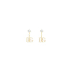 Dolce & Gabbana Logo Dangling Women's Earrings