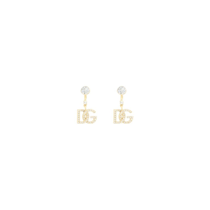 Dolce & Gabbana Logo Dangling Women's Earrings