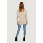 Only Beige Acrylic Women's Sweater