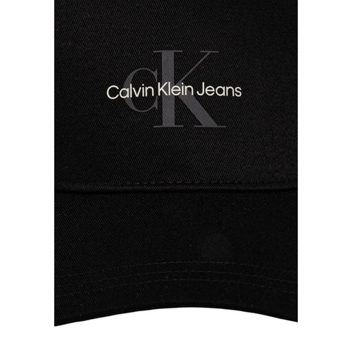 Calvin Klein Jeans Black Recycled Polyester Women's Hat