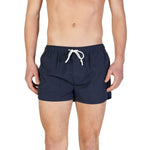 Hamaki-Ho Blue Polyester Men's Swimwear