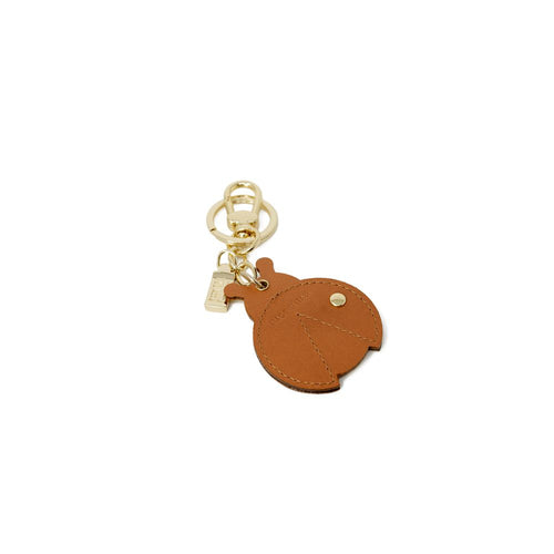 Alviero Martini Prima Classe Beige Leather Women's Keychain