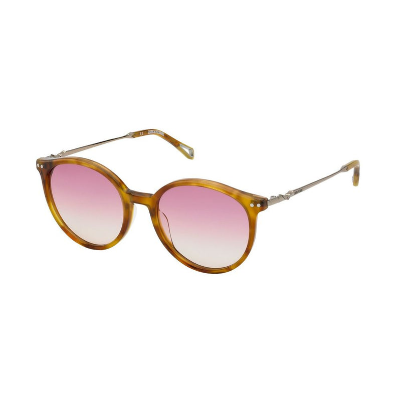 Zadig & Voltaire Brown Acetate Women's Sunglasses