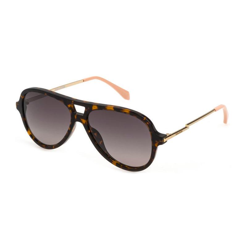 Zadig & Voltaire Brown Acetate Women's Sunglasses