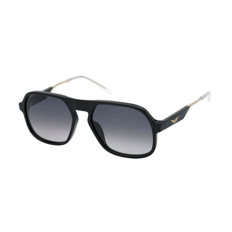 Zadig & Voltaire Black Acetate Women's Sunglasses