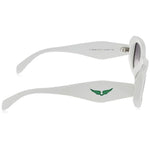 Zadig & Voltaire White Acetate Women's Sunglasses