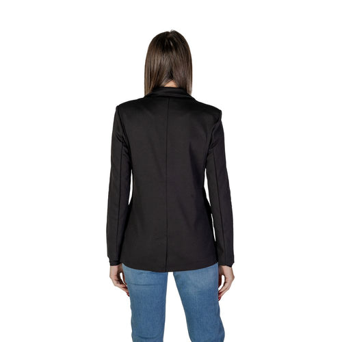 ICHI Black Polyester Suits & Women's Blazer