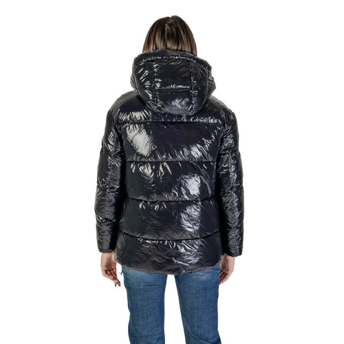 Blauer Black Polyamide Jackets & Women's Coat