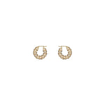 Amina Muaddi Jah Hoop Small Women's Earrings